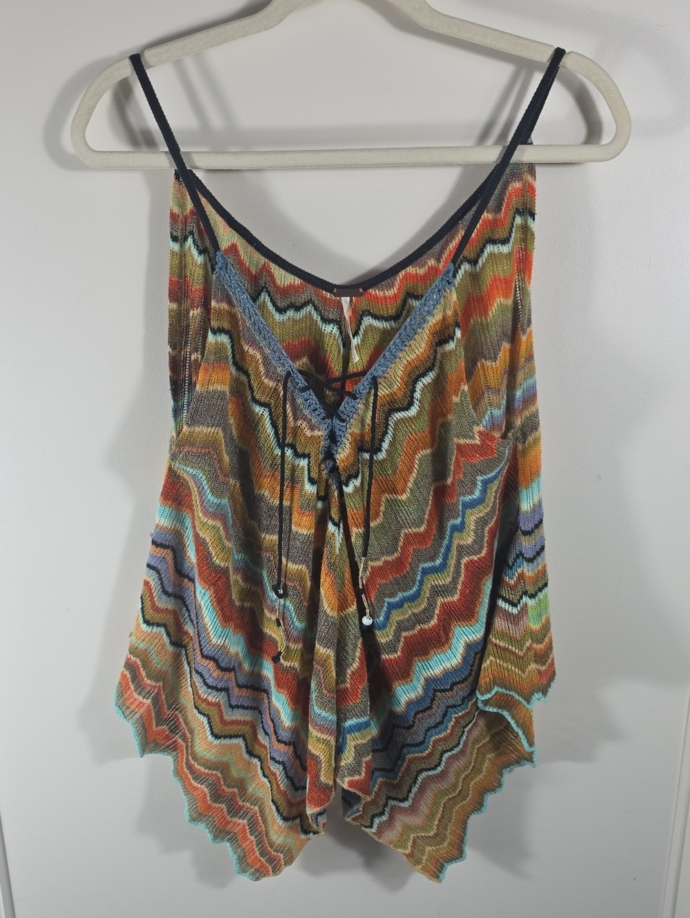 Free People Zigzag Boho Tank